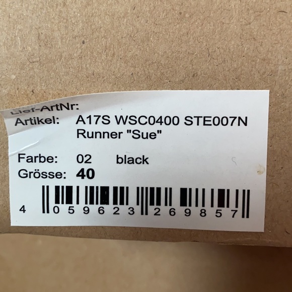 PHILIPP PLEIN SNEAKERS RUNNER “ SUE “ black size us 8 - Picture 10 of 11